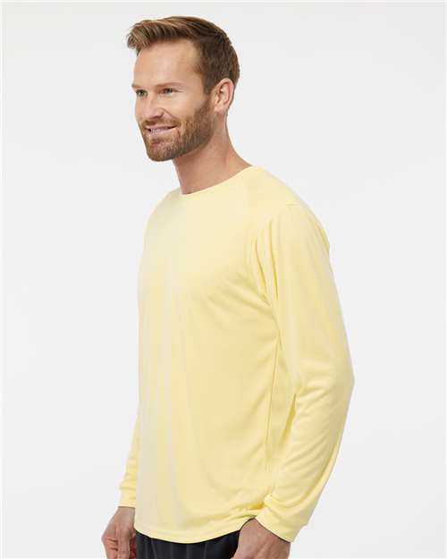 Paragon 210 Unisex Long Islander Performance Long Sleeve T-Shirt - Side view