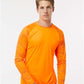 Paragon 216 Unisex Cayman Performance Camo Colorblocked Long Sleeve T-Shirt - Front view