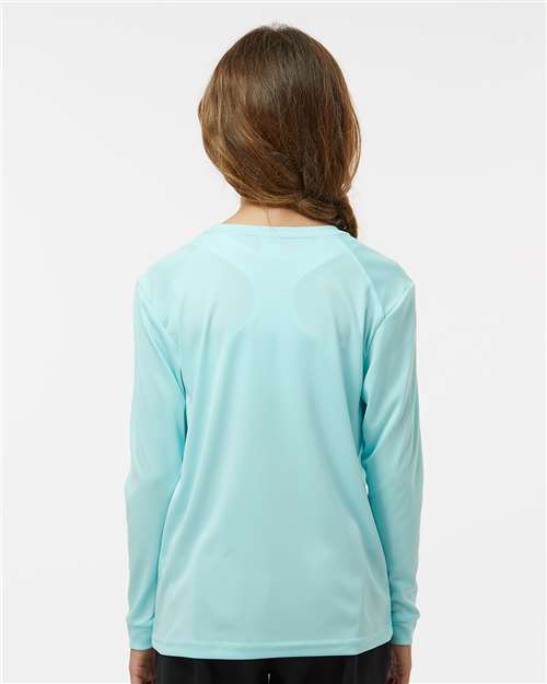 Paragon 218Y Youth Long Islander Performance Long Sleeve T-Shirt - Back view