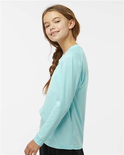 Paragon 218Y Youth Long Islander Performance Long Sleeve T-Shirt - Side view