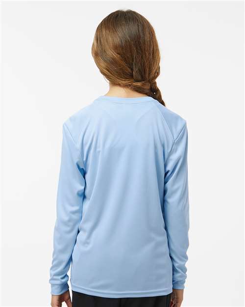Paragon 218Y Youth Long Islander Performance Long Sleeve T-Shirt - Back view