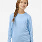 Paragon 218Y Youth Long Islander Performance Long Sleeve T-Shirt - Front view