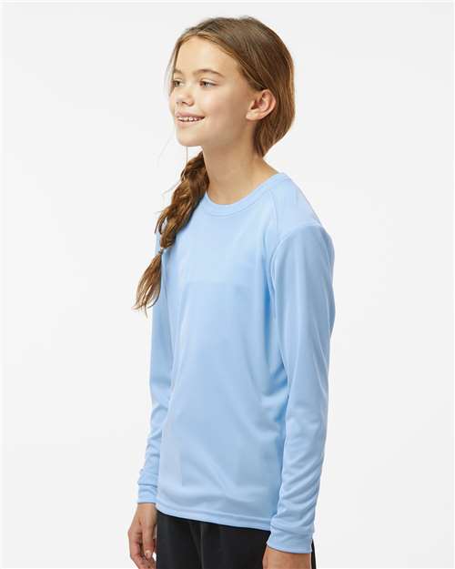 Paragon 218Y Youth Long Islander Performance Long Sleeve T-Shirt - Side view