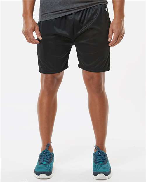 Badger 4146 Men's B-Core 5" Pocketed Shorts - Front view