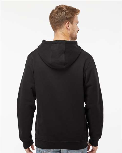 DRI DUCK 7035 Men's Woodland Fleece Hooded Pullover - Back view