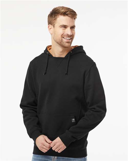 DRI DUCK 7035 Men's Woodland Fleece Hooded Pullover - Front view