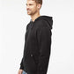 DRI DUCK 7035 Men's Woodland Fleece Hooded Pullover - Side view